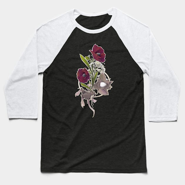 from death comes life <3 (color) Baseball T-Shirt by elywick